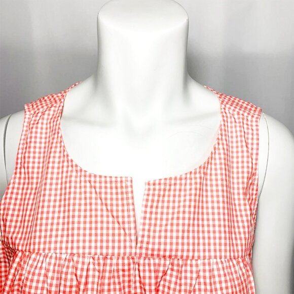 NWT MADEWELL Embroidered gingham top - Picture 5 of 7